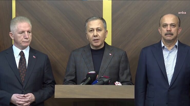 İçişleri Bakanı Ali Yerlikaya: “Kanarya saldırısında gözaltı sayısı 17 oldu.