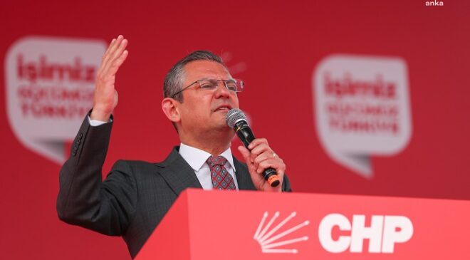 Özgür Özel: “Seçim güvenliğinden sorumlu olan İçişleri Bakanı gelmiş İstanbul’da taraf tutuyor”