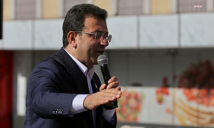 Ekrem İmamoğlu : “Benim arkamda kabine yok, 16 milyon İstanbullu var.”