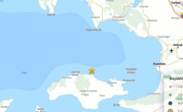 İzmir’in Seferihisar ilçesi açıklarında Ege Denizi’nde 4,5 büyüklüğünde deprem meydana geldi.