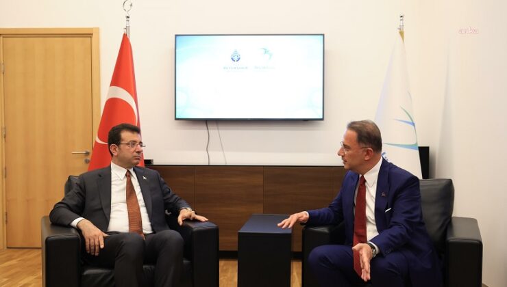 Beylikdüzü Belediye Başkanı Çalık’ı ziyaret eden Ekrem İmamoğlu: “Bu yolculukta birlikteyiz”