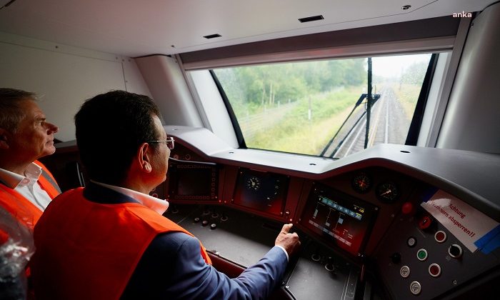 Ekrem İmamoğlu, Almanya’da HIZRAY’ı test etti