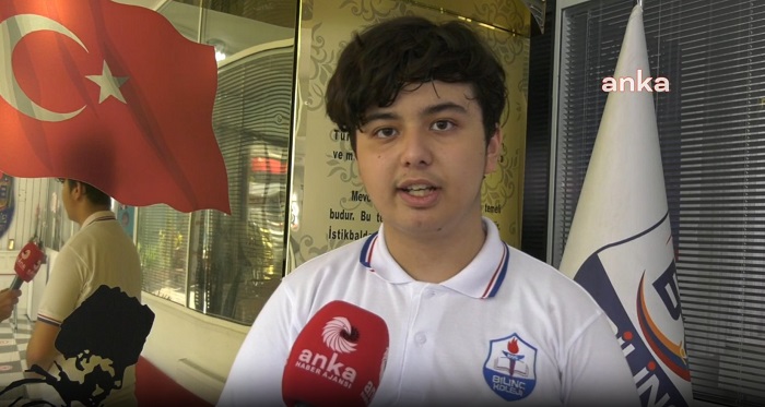 LGS birincisi Osman Kaan Çalışkan: “Birinci olacağımı sınavdan çıkınca anladım, astrofizikçi olmak istiyorum”