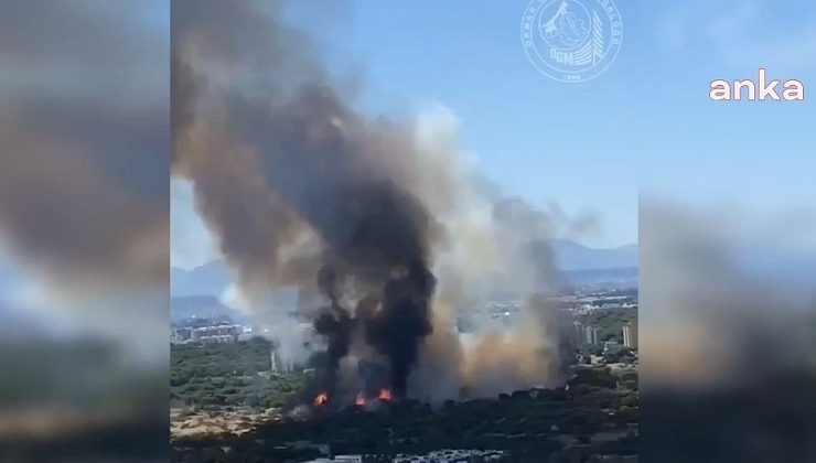 Antalya, İzmir ve Bursa’daki orman yangınlarına müdahale ediliyor