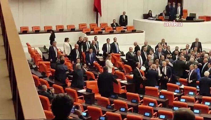 Meclis’te “hırsızlık” kavgası… AKP’li milletvekilleri DEM Partili Ali Bozan’a tekme ve yumruk attı