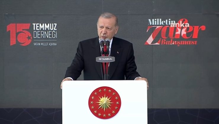 Cumhurbaşkanı Erdoğan: 15 Temmuz’a ‘tiyatro’ diyenleri kıyamete kadar affetmeyeceğiz
