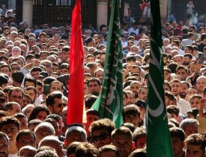 Diyarbakır’da İsmail Haniye için gıyabi cenaze namazı kılındı