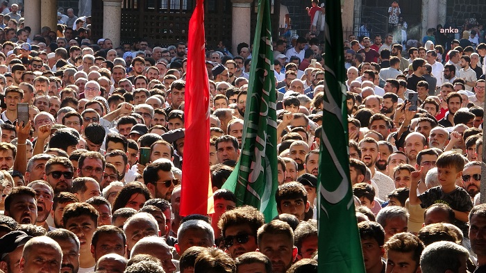 Diyarbakır’da İsmail Haniye için gıyabi cenaze namazı kılındı