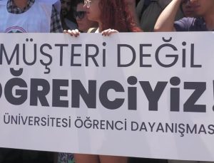 Ege Üniversitesi öğrencilerinden yüzde 300 zam tepki