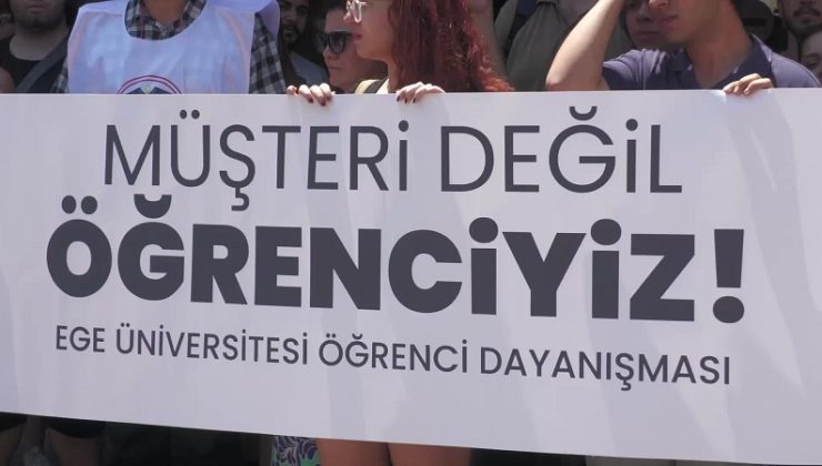 Ege Üniversitesi öğrencilerinden yüzde 300 zam tepki