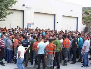 Eti Krom işçileri 11 gündür iş bırakmıştı… Şirket kapandı, işçiler ücretsiz izne çıkarıldı