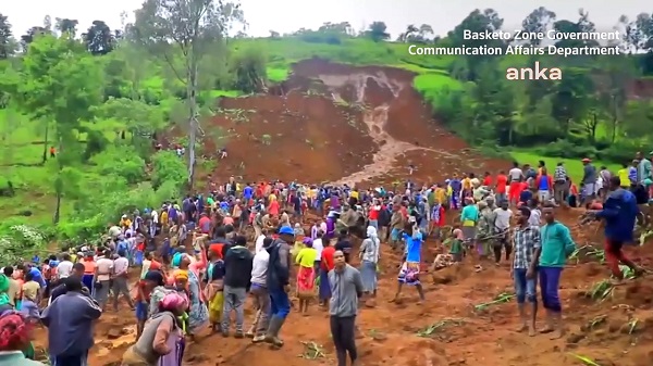 Etiyopya’daki heyelanda ölü sayısının 500’e ulaşmasından endişe duyuluyor