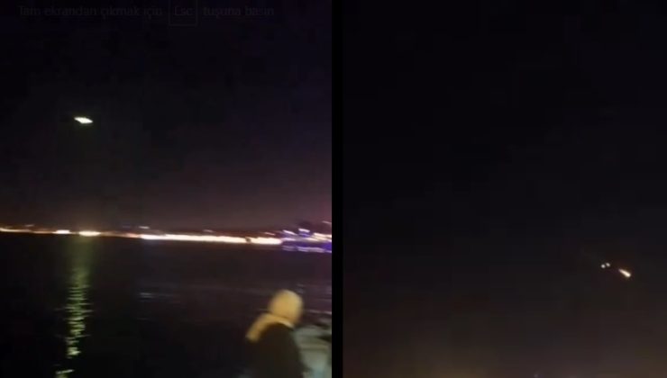 İstanbul ve birçok şehirde göktaşı görüldü.