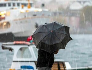 Gece yarısından itibaren İstanbul, Kocaeli ve Sakarya’da kuvvetli yerel yağış bekleniyor