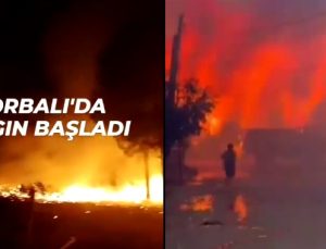 İzmir’deki yangın yerleşim yerlerine yaklaştı: Tahliye başladı!