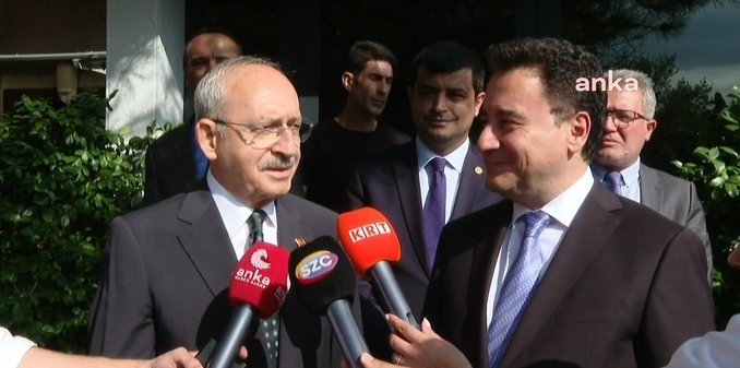 Ali Babacan, 7’nci CHP Genel Başkanı Kemal Kılıçdaroğlu’nu ziyaret etti