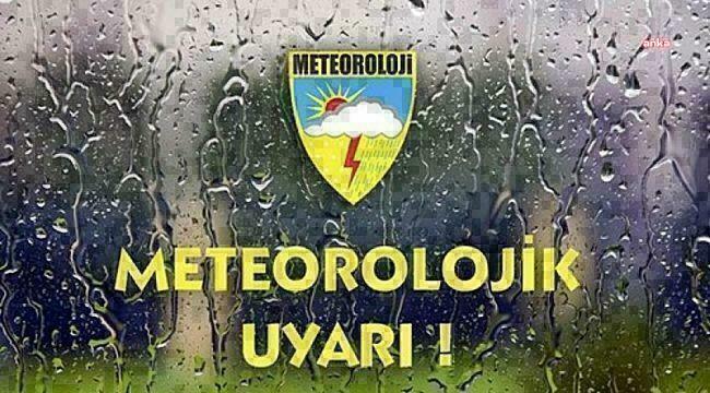 Meteoroloji’den Kuvvetli Yağış Uyarısı