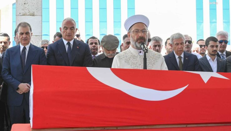 Sanatçı Kenan Işık Ankara’da son yolculuğuna uğurlandı