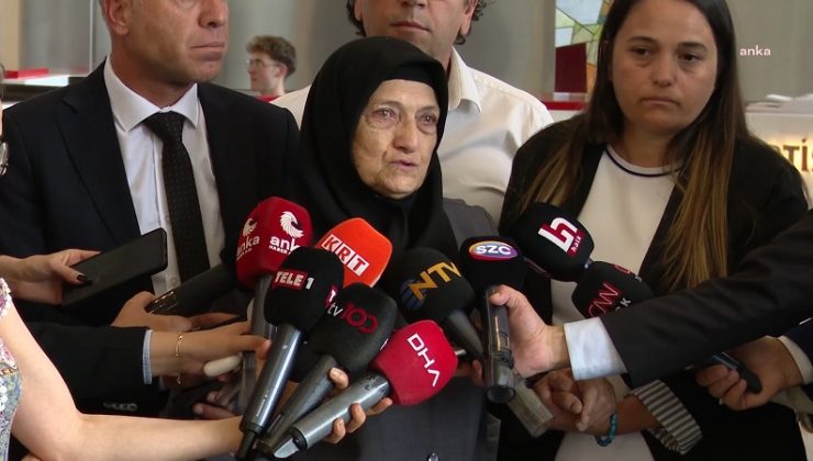 Sinan Ateş’in annesi ve ablasından Özgür Özel’e ziyaret.