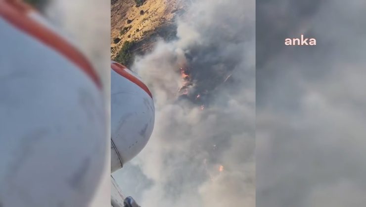 Son Dakika… Manisa’da Orman Yangını