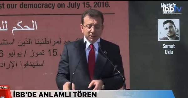 Ekrem İmamoğlu’ndan 15 Temmuz çıkışı: “Darbeci örgüt 1 gecede ortaya çıkmadı, onlarca yılın ürünüdür.