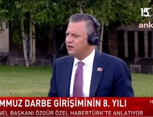 Özgür Özel: “Bir ülkede darbe oluyorsa millet egemenliği güçsüz demektir”
