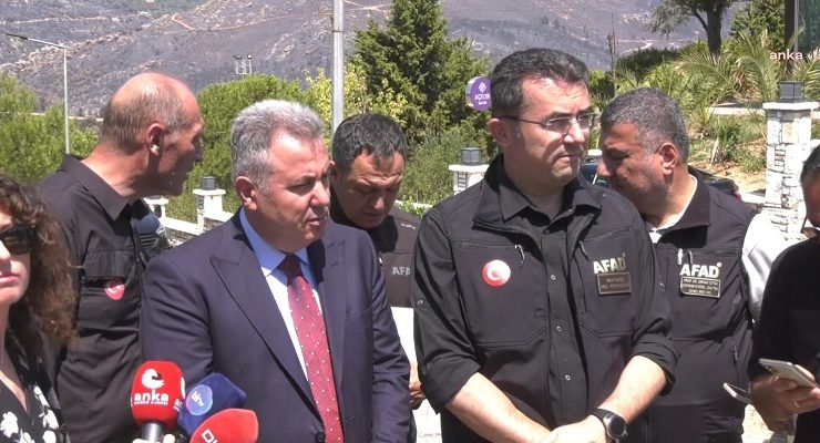 AFAD Başkanı Okay Memiş’ten Yangın Raporu