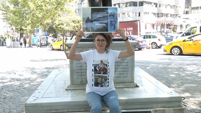 Adalet nöbetini sürdüren depremzede Kaya: “6 Şubat depremlerinin üzerinden 544 gün geçti ve adalet hâlâ sağlanmadı