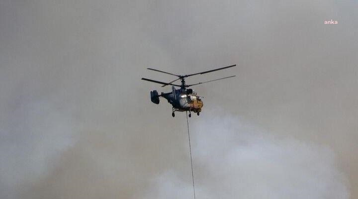 Kozan’daki orman yangınına müdahale eden helikopter kırıma uğradı, 5 mürettebat yaralandı