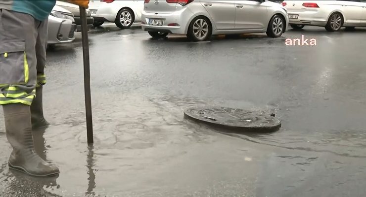 Ankara’da sağanak yağış etkili oldu