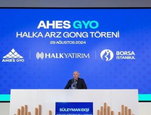 Borsa İstanbul’da gong AHES GYO için çaldı