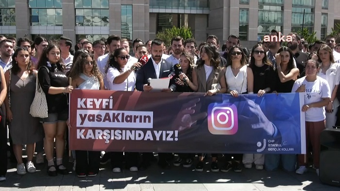 “CHP İstanbul Gençlik Kolları, Instagram Engeline Karşı BTK Başkanına Suç Duyurusu Yaptı”