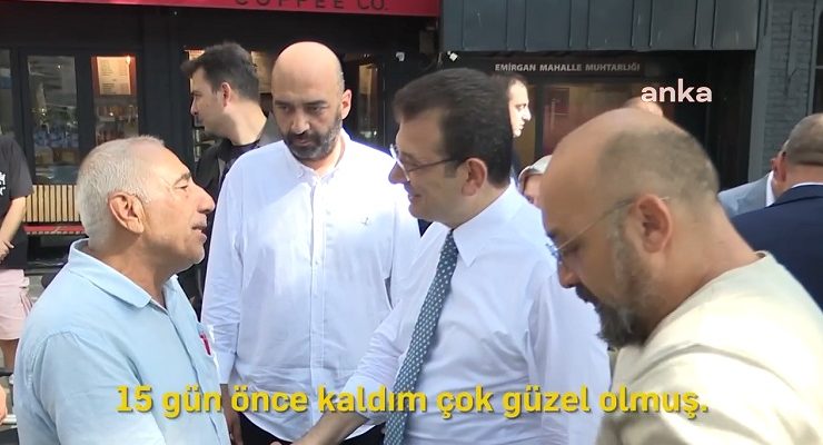 Ekrem İmamoğlu, Kılıçdaroğlu ziyaretini vatandaş sohbetinde anlattı