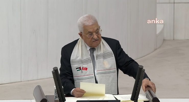 Filistin Devlet Başkanı Mahmud Abbas, TBMM’de konuştu: “Ya zafer ya şehadet”