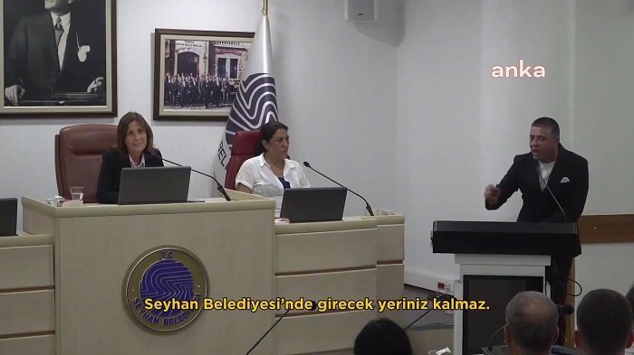 MHP’li Meclis Üyesi Şeyhmus Uçar, CHP’li Seyhan Belediye Başkanı Oya Tekin’i tehdit etti