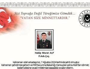 Milli Savunma Bakanlığı acı haberi duyurdu