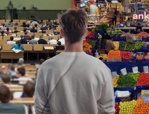 Mühendislik öğrencisi çaresizlikten pazarda limon satmaya başladı