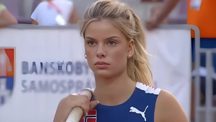 “Norveçli Sırıkla Atlama Sporcusu Embla Matilde Njerve, Güzelliği ile Dikkat Çekiyor!”