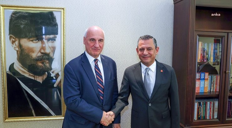 Özgür Özel, Yunanistan Büyükelçisi Bizakis ile görüştü