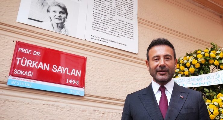 Prof. Dr. Türkan Saylan’ın adı Beşiktaş’ta yaşadığı sokağa verildi