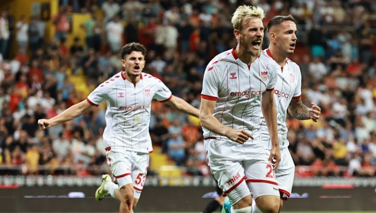 Sivasspor, Kayserispor deplasmanından 2-1 galip ayrıldı