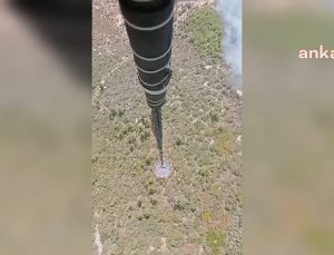 Son Dakika…. İzmir Menderes de orman yangını başladı