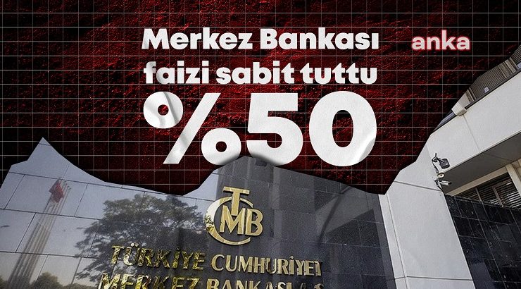 TCMB Para Politikası Kurulu, politika faizini açıkladı