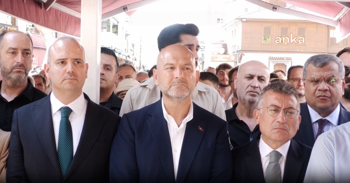 SADAT’ın kurucusu Adnan Tanrıverdi’nin cenaze törenine Süleymen Soylu da katıldı