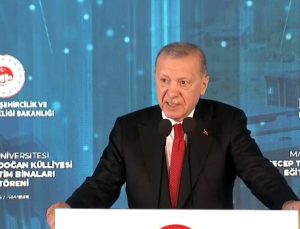 Cumhurbaşkanı Erdoğan: “Marmara Üniversitesi’nin öğrencisi ve mezunu olmaktan gurur duyuyorum”