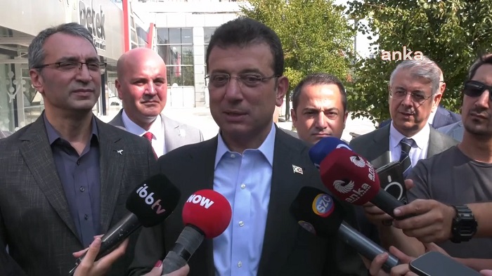 Ekrem İmamoğlu’ndan Adalet Bakanı Tunç’a Yanıt