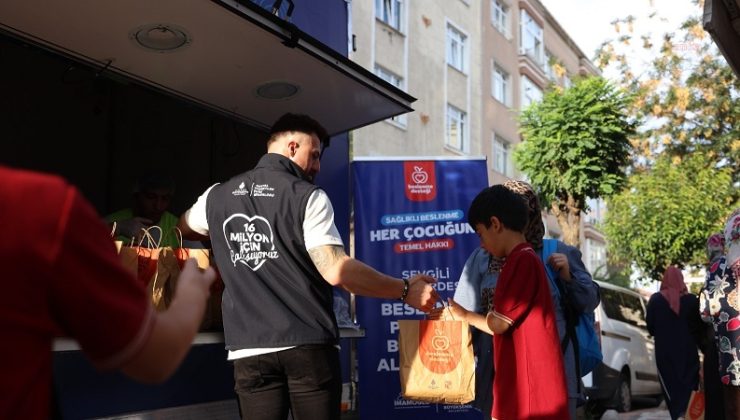 İBB’den 900 bin öğrenciye ücretsiz beslenme desteği