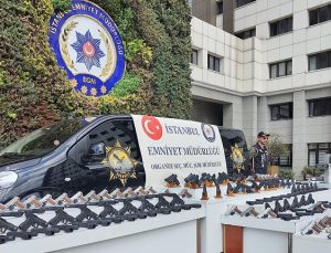 İstanbul’da silah kaçakçılığı operasyonu