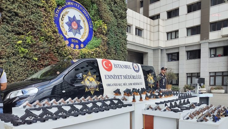 İstanbul’da silah kaçakçılığı operasyonu
