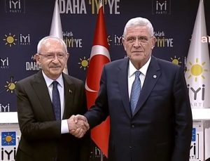 Kemal Kılıçdaroğlu, İYİ Parti Genel Başkanı Müsavat Dervişoğlu’nu ziyaret etti